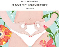 Be Aware of Pelvic Organ Prolapse, Canadian Living, coresetfitness.com